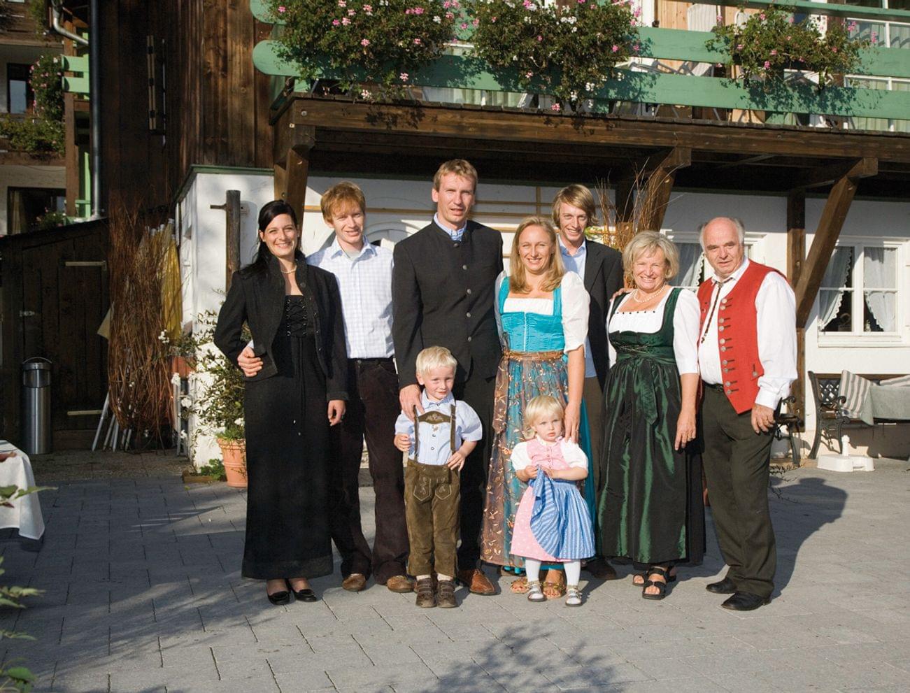 The Alphotel's host family